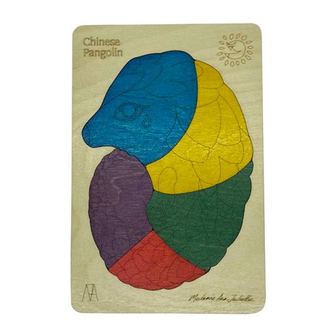 Buy Wooden Chinese Pangolin Puzzle Board - SkilloToys.com
