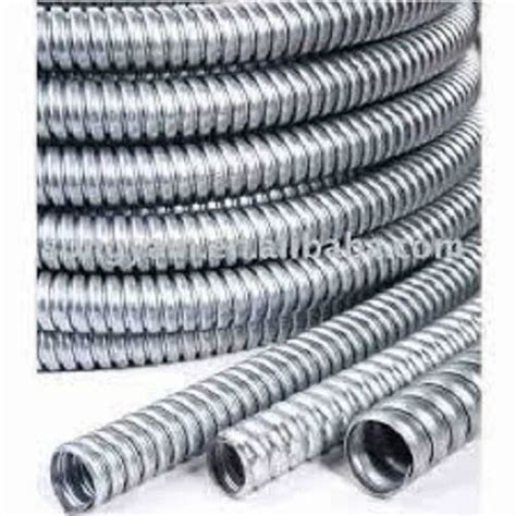 Flexible Conduits - Metallic Double Interlock Flexible Conduit Pipe ...