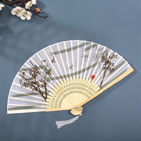 Ancient Chinese Bamboo Fan Classic Dance Folding Fan – CRAZE