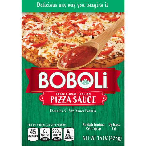 Boboli Pizza Sauce, Create Your Own Pizza, 15 oz – Walmart Inventory ...