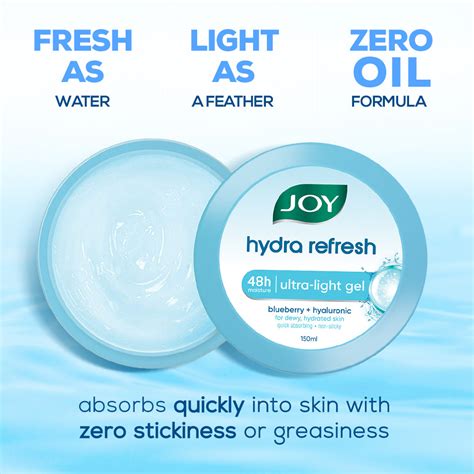 Hydra Refresh Ultra Light Gel Zero-Oil Moisturizer – Joy Personal Care