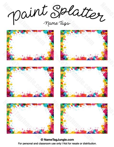 Name Tag Templates, Badge Template, Place Card Template, Templates ...