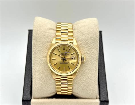 Rolex Ladies President 6917 Champagne Dial 18K Yellow Gold for Rs ...