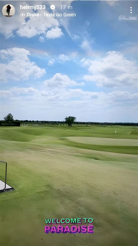 Marcus Jordan rolls up to dad's golf 'paradise' Grove XXIII in $241,843 Lambo