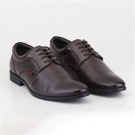 Red Chief Brown Formal Shoes for Men | Premium Genuine Leather – Redchief