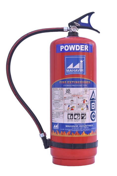 9kg ABC Dry Powder Fire Extinguisher | Fire Safety Equipment Vapi ...