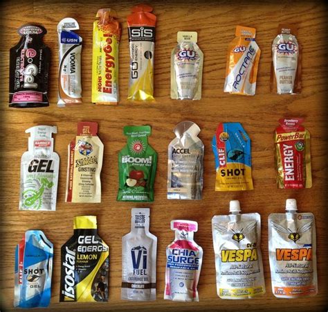 sports nutrition gels