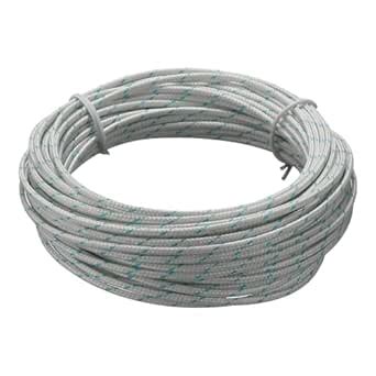 MECCANIXITY AWG 24 K-Type 2x0.3 Thermocouple Wire Braided Fiberglass ...