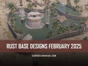 RUST Base Designs - Solo, Duo, Trio, Clan & Traps