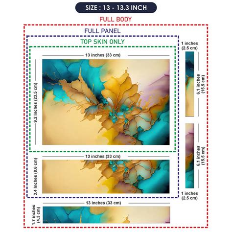 Shop Abstract Art Painting in Alcohol Laptop Skin | Buy Online Now ...