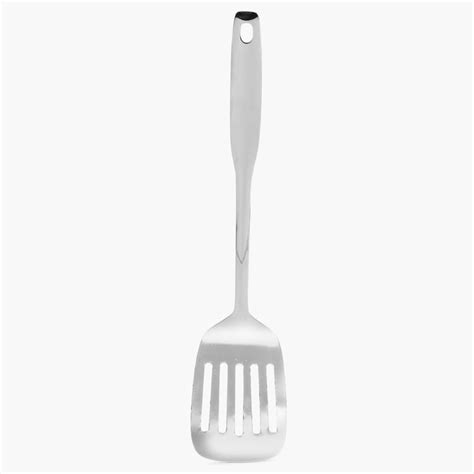 Buy Glister Solid Spatulas - Stainless Steel - Slotted Turner - 35.5 cm ...