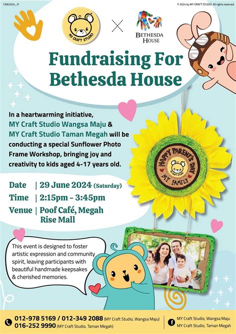Fundraising for Bethesda House, POOF Cafe -Super Porkki, Kuala Lumpur ...