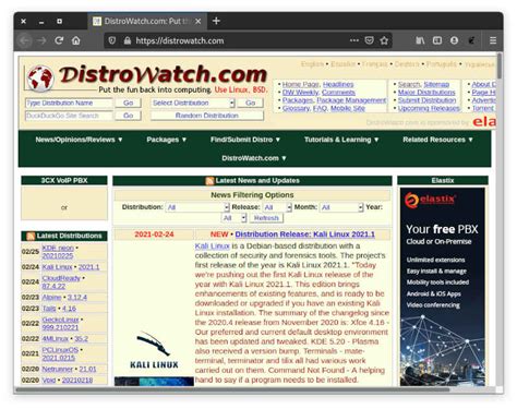 Image result for DistroWatch Linux Reviews