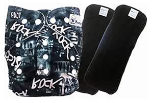 Babymoon (SET of 2 - Cloth Diaper with Wetfree Microfiber Insert ...