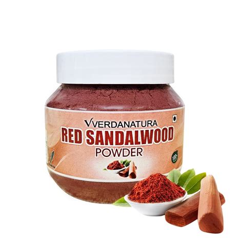 VVERDANATURA - Red Sandalwood Powder (Raktha Chandanam), Lal Chandan ...