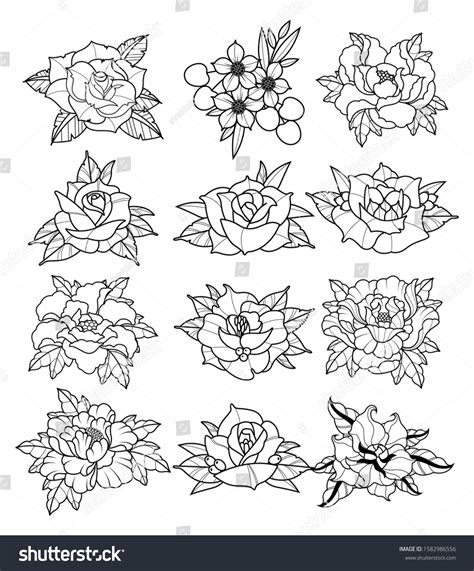 How To Draw A Neo Traditional Rose