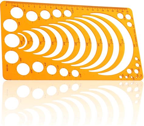 Buy Circle Radius Master Drawing Template Arc Template Stencil Online ...