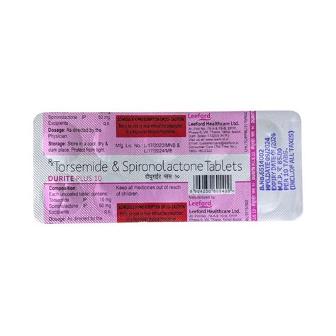 DURITE PLUS 10 Tab. – Bharat Vikas Parishad Charitable Trust