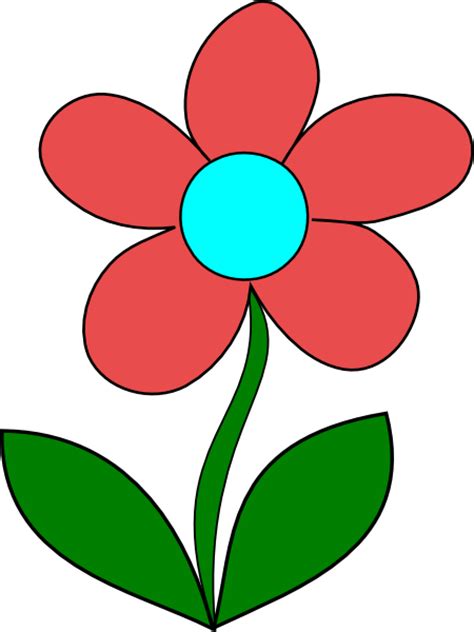 Blue Flower Clip Art at Clker.com - vector clip art online, royalty free & public domain