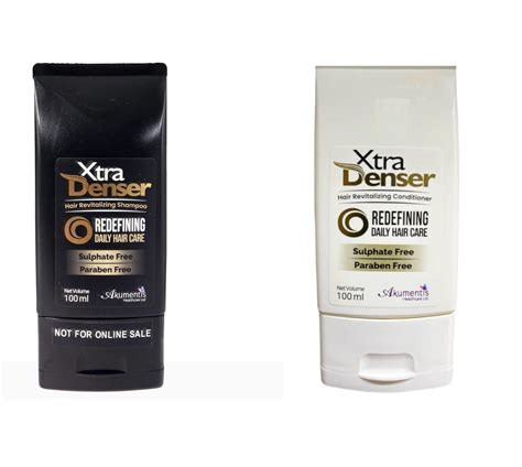 Xtra Denser hair revitalizing Shampoo and Conditioner-100ml : Amazon.in ...