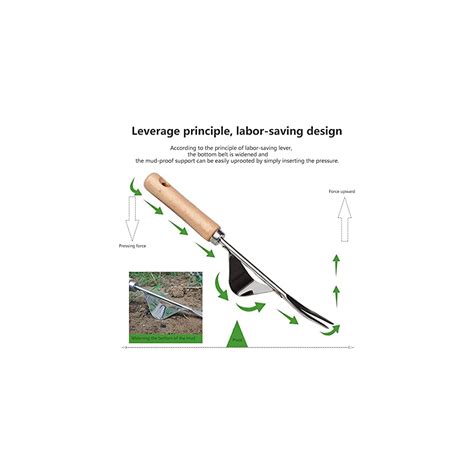 Buy MAIREULB Hand Weeder Tool, Use Solid Wood Handle & Y-shaped ...