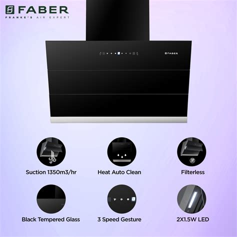 Buy Faber Zenith FL SC AC BK 75 Kitchen Chimney Hood @24% OFF - Buy now ...
