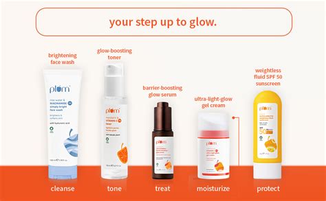 Plum 1% Vitamin C Ultra-Light-Glow Gel Cream with Calendula | Fades ...