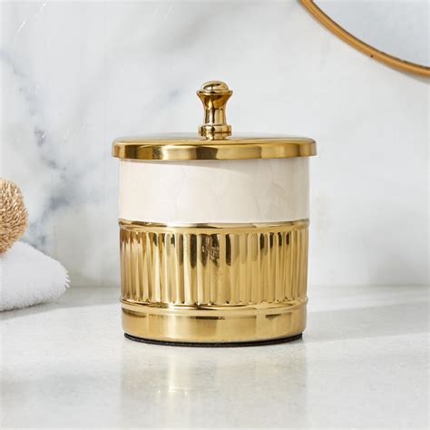 Buy Panama Ashville Stainless Steel Cotton Jar from Home Centre at just ...