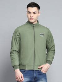 Buy Men Green Jacket Online - Gents Green Jackets - Monte Carlo