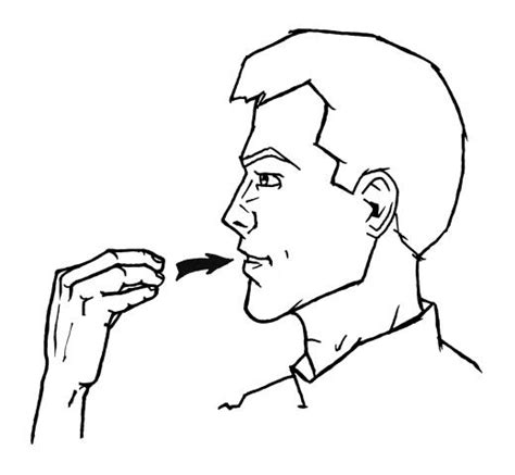 How to Sign Food in ASL 的图像结果