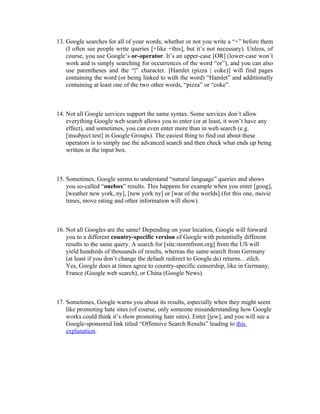 Google Search Tips 的图像结果