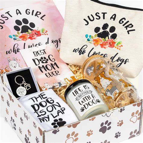 Amazon.com: Dog Mom Gifts for Women, Unique Dog Lovers Themed Gift Box ...