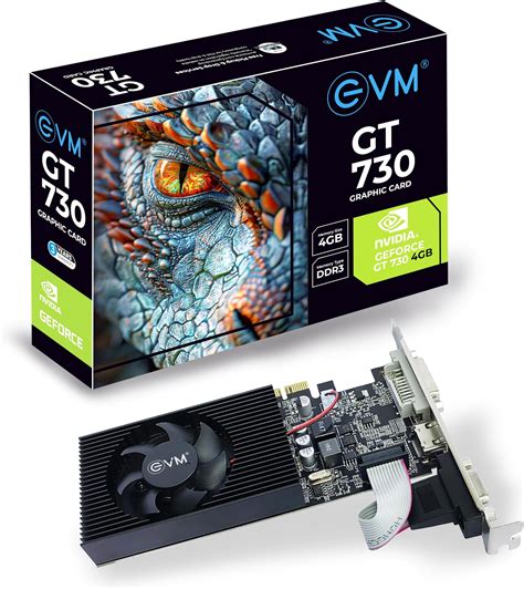 Amazon.in: Buy EVM 4GB Nvidia GeForce GT730 Graphics Card - DDR3 - VGA ...