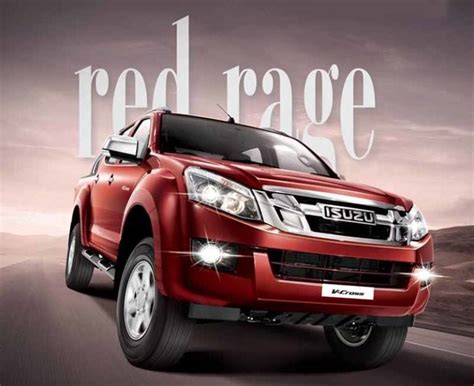 Isuzu V Cross Gets a Red Colour Option » Car Blog India