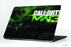 AmazOwls Call Of Duty - MW3 Pc Video Gaming Laptop Skin Stickers - Buy ...