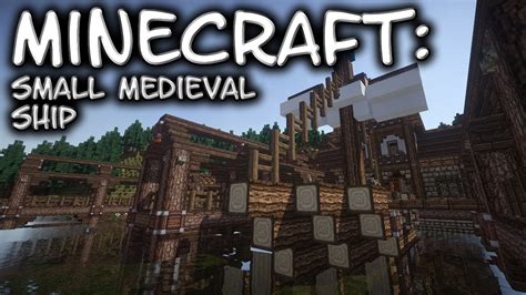Image result for Minecraft Medieval Ship Tutorial