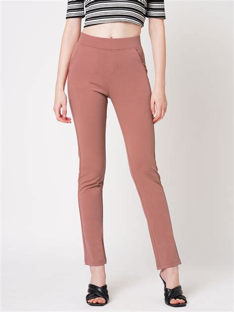 Buy Women High-Rise Straight Treggings | Kraus Jeans