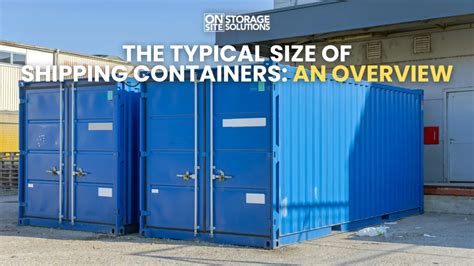 Export Shipping Containers Size 的图像结果