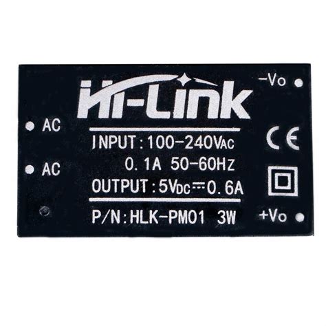AC To DC Power Supply Module - Hi-link HLK-PM01 AC TO DC MODULE Trader ...