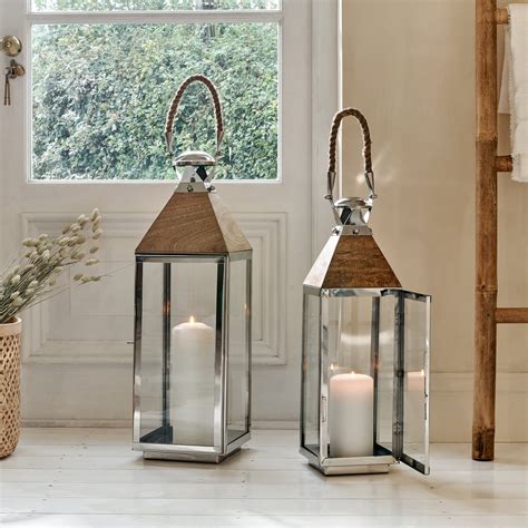 Extra Large Floor Candle Lanterns - ZaZa Homes
