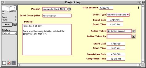 Image result for Project Tracking Log