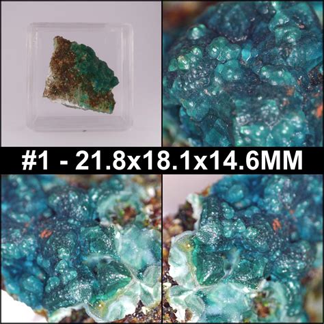 Chrysocolla from Helvetia, Pima County, Arizona, USA