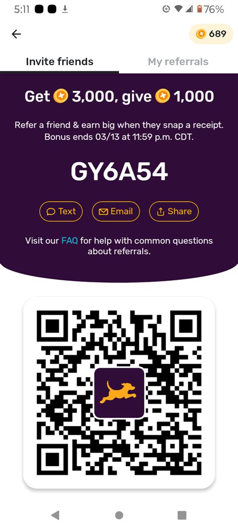 Where to Put Fetch Rewards Referral Code 的图像结果