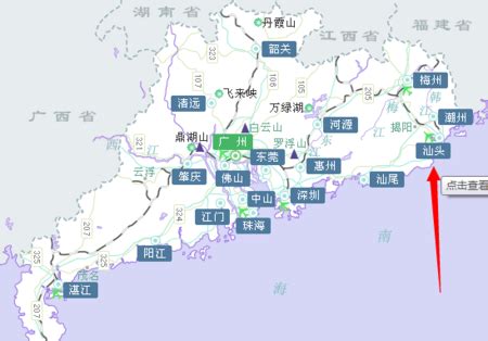 9张地形图，快速了解广东省汕头市的7个市辖区县_总人口