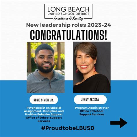 Long Beach Unified School District on LinkedIn: #leadership #congrats # ...