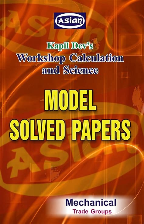 Buy W/SHOP CAL.& SCI. MODEL SOLVED PAPERS (MECHANICAL) Book Online at ...
