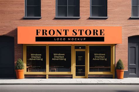 Free Storefront Mockup | Mockupful