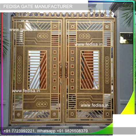 Best Gate Design Sliding Compound Gate Sliding Iron Main Gate Design ...