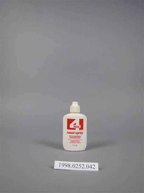 4-Way Nasal Spray | Smithsonian Institution