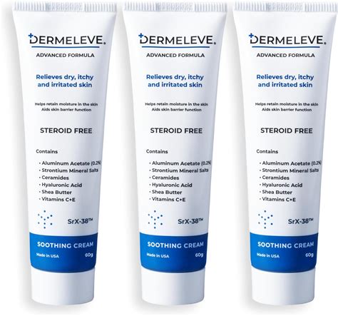 Amazon.com: Dermeleve Steroid Free Anti-Itch Cream | Extra Strength for Psoriasis, Seborrheic ...